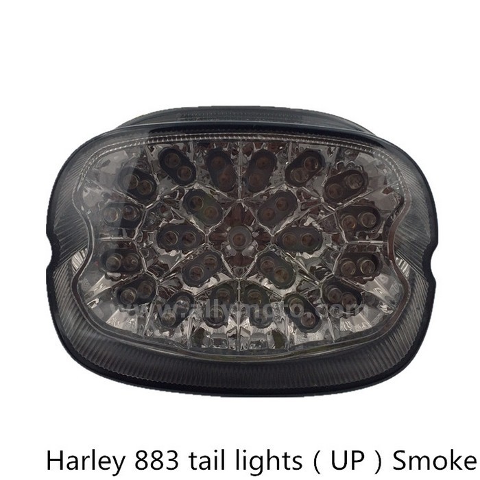 29 Harley Fatboy Sportster Dyna Road King Glides Xl 883 1200 Tail Light Led Integrated Turn Signals@5